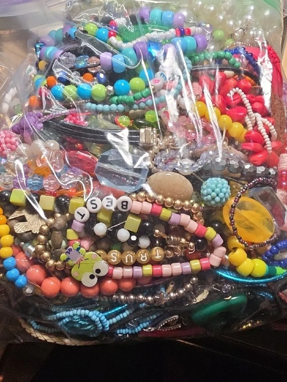 Mix of Colorful Costume Jewelry For The Little Girls